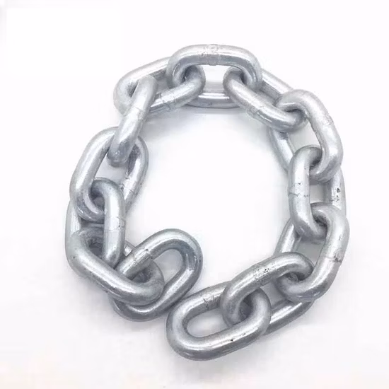 DIN766 DIN764 DIN763 DIN5685A DIN5685c Galvanized Hot DIP Welded Steel Short Link Chain